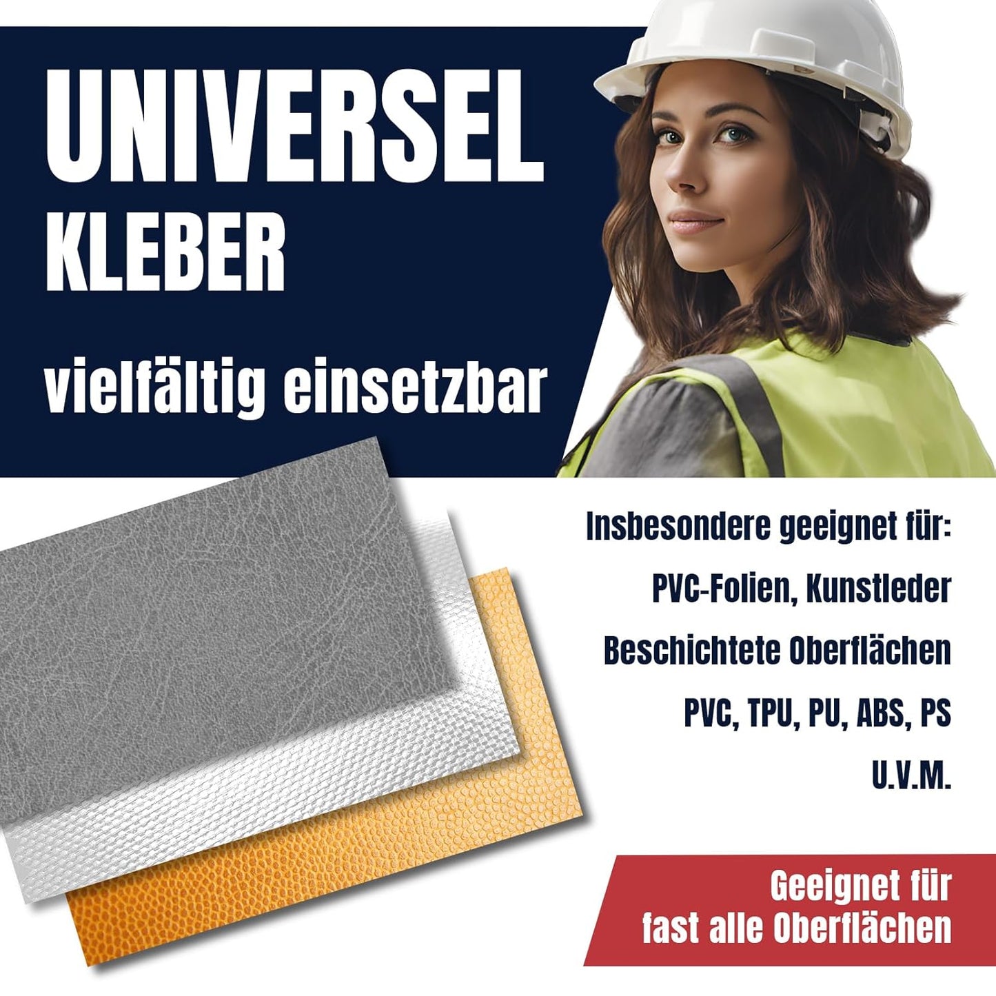 abacontact 70T PVC-Kleber, wasserfester PVC-Kleber, Planenkleber 250 ml, Kleber für Teichfolien, Kleber mit Flicken, PVC-Kleber wetterfest, Kleber für Schlauchboote, LKW-Planen Reparatur, Sabacontact 250 ml, Planenkleber Set, Planen Reparaturkleber.